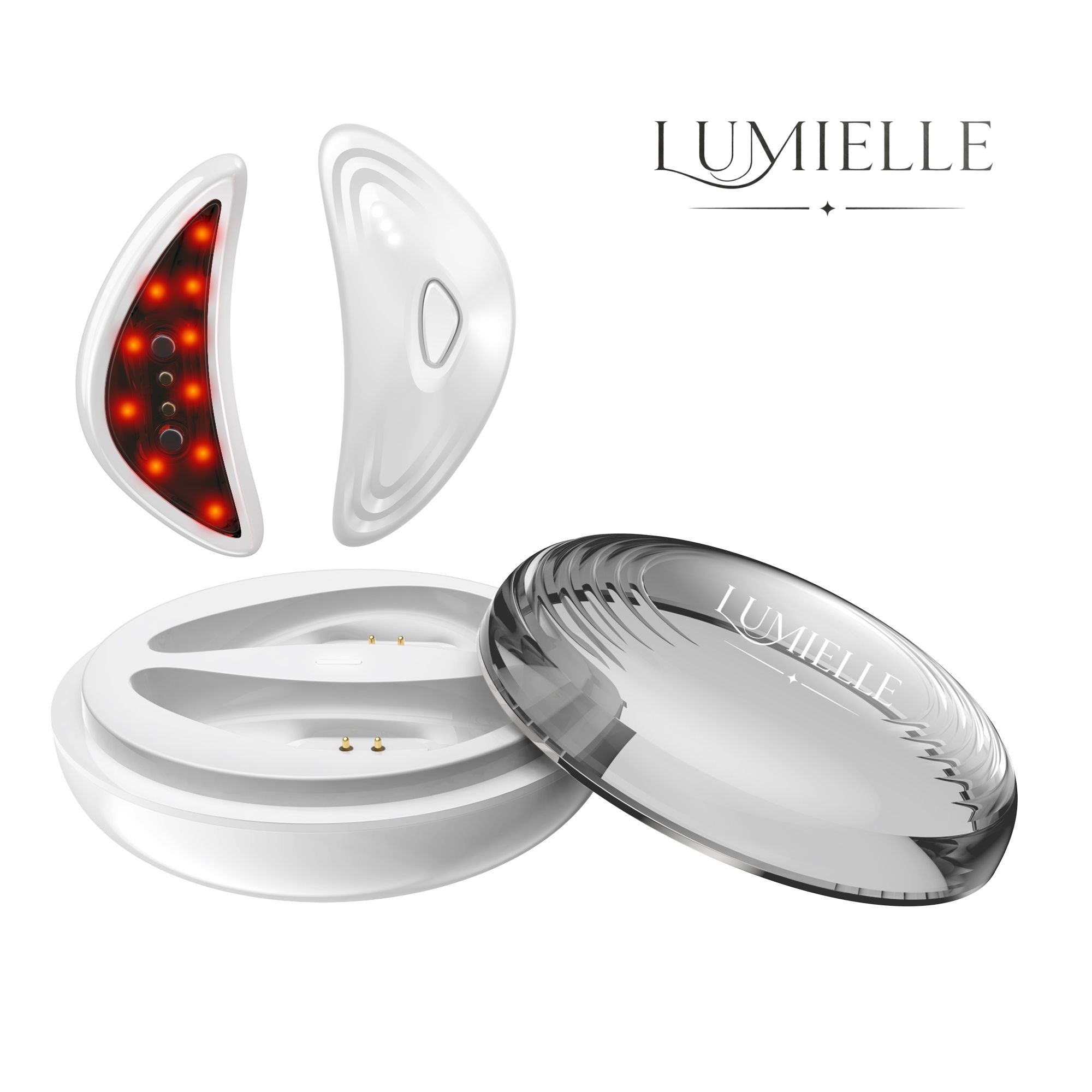 Lumielle LED szemfiatalító és masszírozó - szem alatti ráncok és karikák ellen